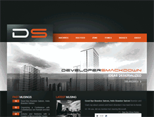 Tablet Screenshot of developersmackdown.com